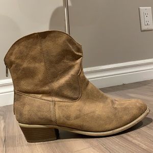 Western Style Ankle Boots